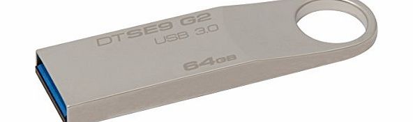 Kingston Technology DataTraveler SE9 G2 64 GB USB 3.0 Flash Drive