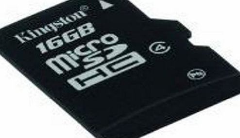 Kingston Technology Micro SDHC 16GB Memory Card