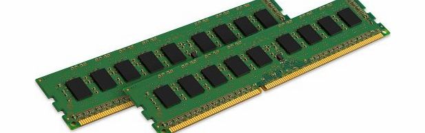 Kingston Technology ValueRam DDR3 1333 MHz ECC DIMM - 16 GB Memory Kit (2 x 8 GB) w/ Thermal Sensor