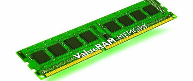 Kingston Technology ValueRam DDR3 1600 MHz DIMM - 8 GB Non ECC Memory Module