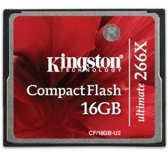 Kingston Ultimate 266x Compact Flash Card - 16GB