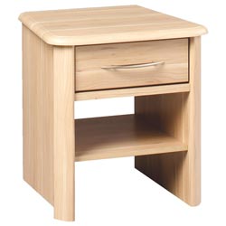 - Monterey 1 Drawer Bedside Cabinet