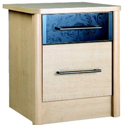 Kingstown - Westbury 2 Drawer Bedside Cabinet
