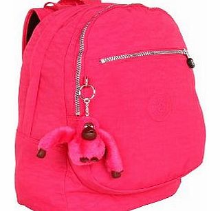Kipling Casual Daypack Clas Challenger, Expresso Brown, K15016 (Vibrant Pink)