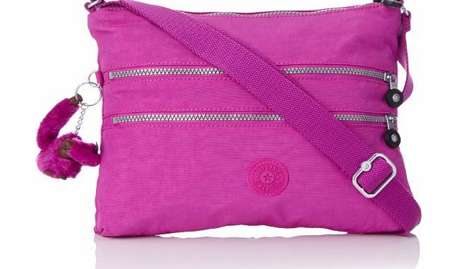 Kipling Womens Alvar Shoulder Bag K1333513K Pink Orchid