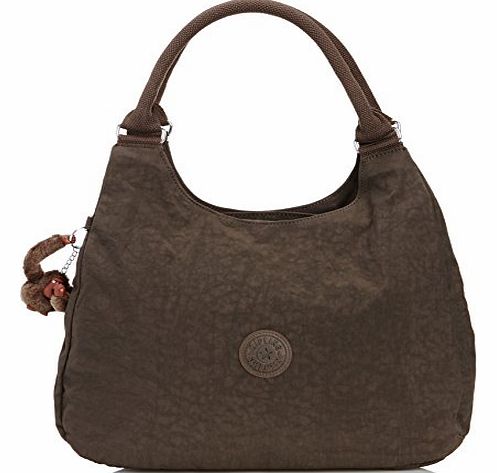 Womens BAGSATIONAL Shoulder Bag Brown Braun (Expresso Brown) Size: 39x35x16 cm (B x H x T)