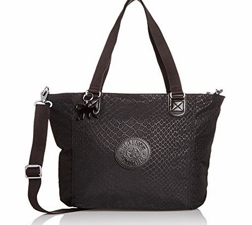 Kipling Womens Shopper Combo S Shoulder Bag, Black Animal