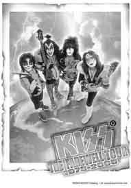 Kiss Farewell Tour Textile Poster