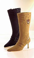 Kit Womens Canvas High Boots