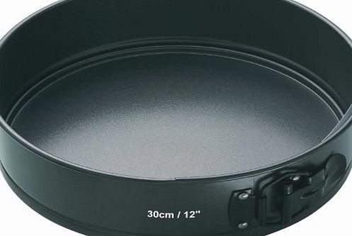 Kitchen Craft Master Class 30cm Non-Stick Spring Form Quick Release Cake Pan With Loose Base