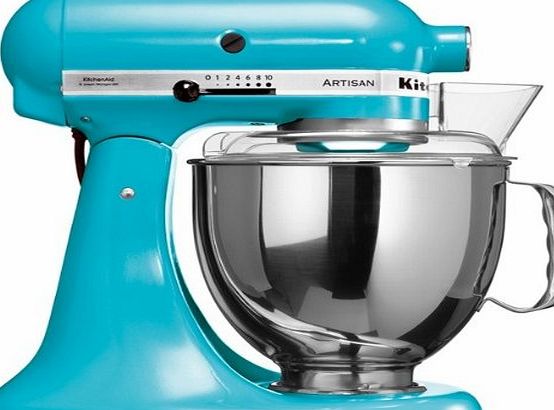KitchenAid 5KSM150PSECL food processor - food processors (Blue, Stainless steel, 50 - 60 Hz)