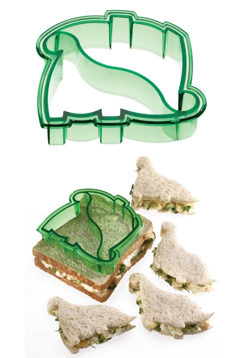 KitchenCraft Letand#39;s Make Sandwich Cutter Dinosaur