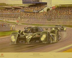 Le Mans 2003 Winners Bentley Signed Print