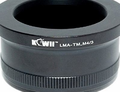 Kiwifotos Lens Mount Adapter: Allows T Mount Lenses (telescopes, microscopes, enlargers, bellows units etc.) to be used on Panasonic Lumix DMC-G1, DMC-G1K, DMC-G2, DMC-G2K, DMC-G2W, DMC-G3, DMC-G3K, D