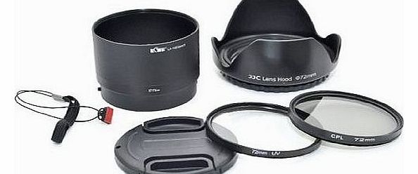 Kiwifotos S3200K 6 Piece Lens Kit for Fujifilm FinePix Cameras