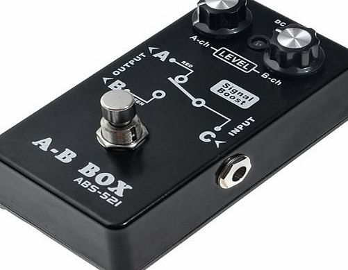 Kmise Belcat ABS-521 Genuine Guitar Amp Switcher Switch Box Rohs A-B Box Pack of 1