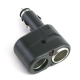KMS PRODUCTS KMS - Car Multiple Cigarette Socket Two-outlet 12 volt DC Adapter