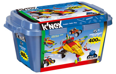 Knex 15th Anniversary 400 Piece Tub