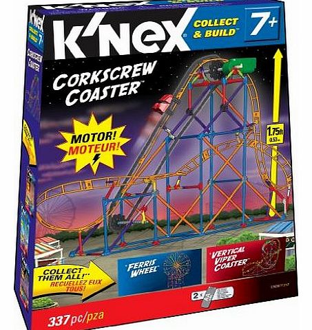 Amusement Park Collect & Build - Corkscrew Coaster (337 pieces)