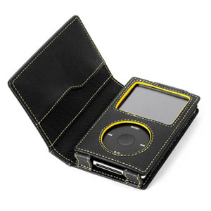 Knomo iPod Classic Wallet (Black/Yellow)