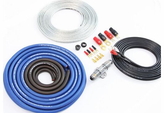KnuKonceptz KCA Complete 4 Gauge amp installation wiring kit
