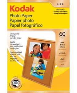 Kodak 4 x 6 Photo Paper