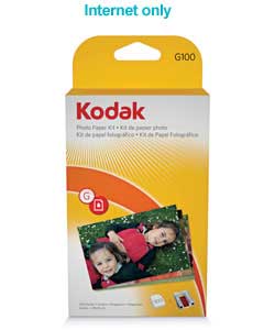 Kodak Cartridge and 100 Paper Pack
