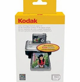 Kodak Color Cartridge amp; Photo Paper Kit / PH-160 / (Color Cartridge amp; Photo Paper Kit)