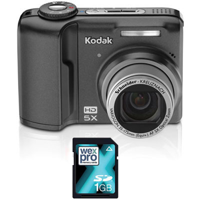 Kodak Easyshare Z1285 Compact Camera and 1GB SD