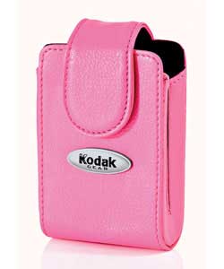 Kodak Gear Pink Leather Look Camera Case