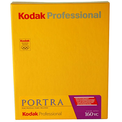 Kodak Portra 160 VC 4 x 5 inch - 10 Sheets