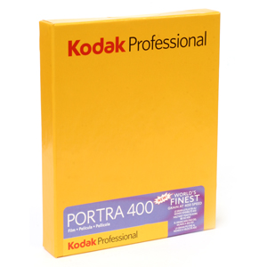 KODAK Portra 400 - 4x5`Sheet Film (10