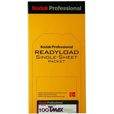 Kodak TMX 4x5 inch Readyload 20 sheets