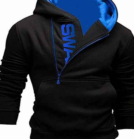 Koly Mens Hoodie Sweat Shirt Casual Jacket Coat Top Long Sleeve Hoody Tracksuit