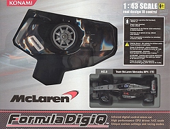 Konami 1:43 Scale Mclaren MP4/17D - D.Coulthard Infa Red Controlled