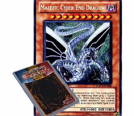 Konami Yu Gi Oh! Single Card : YMP1-EN004 Malefic Cyber End Dragon Secret Rare Card