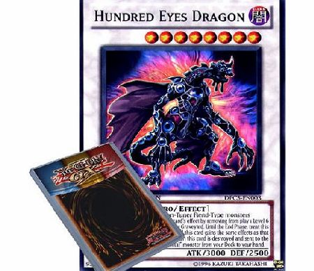 Konami YuGiOh : DPC5-EN003 Limited Ed Hundred Eyes Dragon Super Rare Card - ( Yu-Gi-Oh! Single Card )