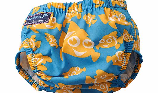 Konfidence Clown Fish Aqua Swim Nappy, Blue