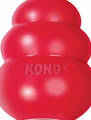 KONG Classic Dog Toy - Medium, Red