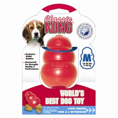 Large Classic Kong Chew Treat Toy for Dogs