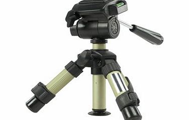 Konig Professional Mini Photo amp; Video Camera Table Tripod ~ Superb Quality ~ Built In Spirit Level ~ 2 Level Tripod ~ 3-Way Head ~ Quick Release Plate ~ Made from Strong Aluminium ~ Includes FREE BAG
