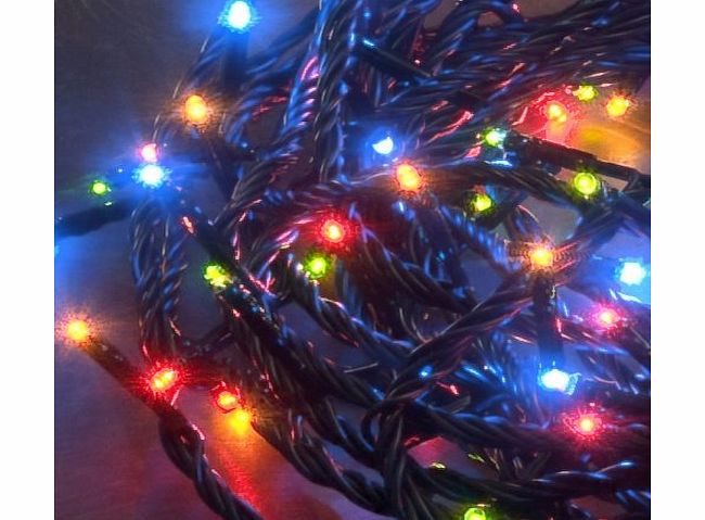 Konstsmide @ WOWOOO 80x MICRO LED MULTICOLOURED fairy lights, 5.5m, Christmas Festive - 3630-500 Konstsmide