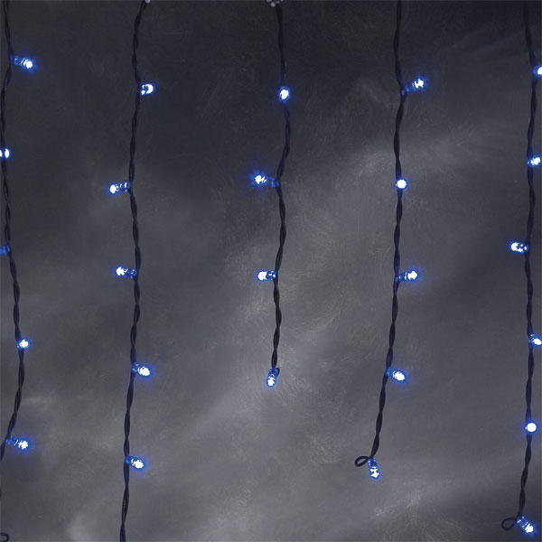 Konstsmide LED Icicle - 90 blue lights