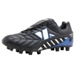 Kooga Mens G-1 Lo Cut Moulded Rugby Boot Black/Silver/Blue