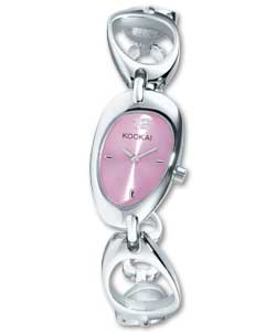 Ladies Pebble Link Bracelet Watch