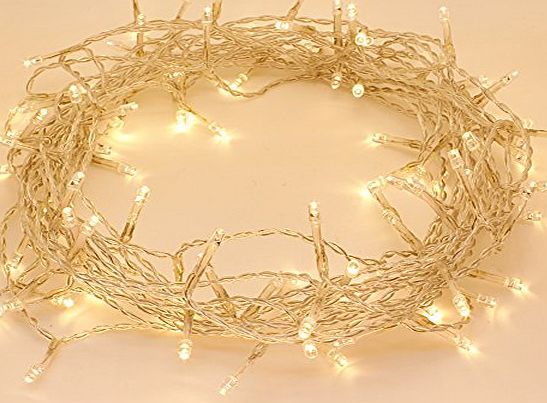 Koopower 2 SET OUTDOOR FAIRY LIGHTS 40 LEDs BATTERY OPERATED WARM WHITE - WATERPROOF(IP65) FOR CHRISTMAS TREE, FESTIVE, BIRTHDAY, PARTY, WEDDING