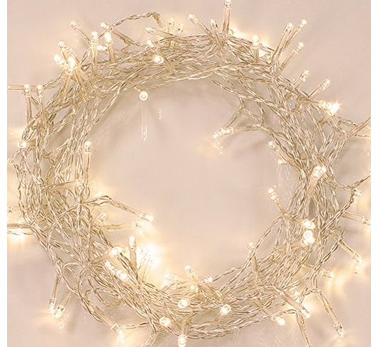 Battery Operated Waterproof Fairy Lights with 10M 100 Warm White LEDs