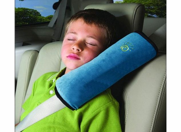 Koopower  Car Safety Seat Belts Pad Pillow Cushion for Children Kids Blue