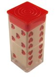 Koplow Games Set of 2 Dices Sweetheart 25mm - White and Red
