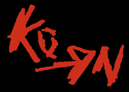 Korn Red Logo Keyring